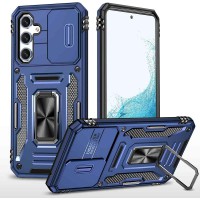 Ударостійкий чохол Camshield Army Ring для Samsung Galaxy A34 5G Синій / Navy