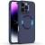 TPU чохол Bonbon Metal Style with MagSafe для Apple iPhone 16 Pro (6.3") Синій / Cosmos Blue