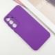 Чохол TPU GETMAN Liquid Silk Full Camera для Samsung Galaxy S24 Фіолетовий / Purple
