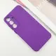 Чохол TPU GETMAN Liquid Silk Full Camera для Samsung Galaxy S24 Фіолетовий / Purple