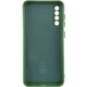 Чохол Silicone Cover Lakshmi Full Camera (AA) для Samsung Galaxy A50 (A505F) / A50s / A30s Зелений / Dark green