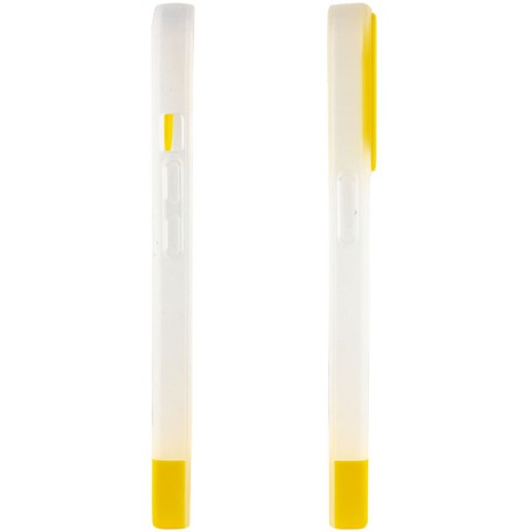 Чохол TPU+PC Bichromatic для Apple iPhone 12 Pro / 12 (6.1") Matte / Yellow