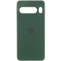 Чохол Silicone Cover Lakshmi Full Camera (AA) with logo для Google Pixel 8 Pro Зелений / Dark green