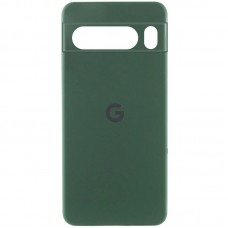 Чохол Silicone Cover Lakshmi Full Camera (AA) with logo для Google Pixel 8 Pro Зелений / Dark green