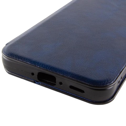 Шкіряний чохол-книжка Belora для Xiaomi Redmi 9C Midnight Blue