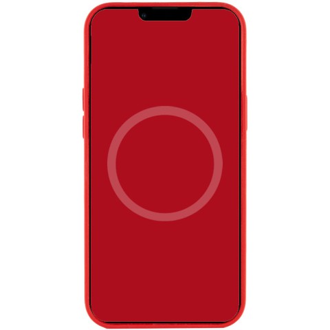 Чохол Silicone case (AAA) with Magsafe and Animation для Apple iPhone 12 Pro Max (6.7") Червоний / Red