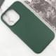Шкіряний чохол Leather Case (AAA) with MagSafe and Animation для Apple iPhone 16 Pro Max (6.9") Green