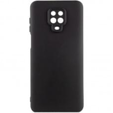 Чохол TPU GETMAN Liquid Silk Full Camera для Xiaomi Redmi Note 9s / Note 9 Pro / Note 9 Pro Max Чорний / Black