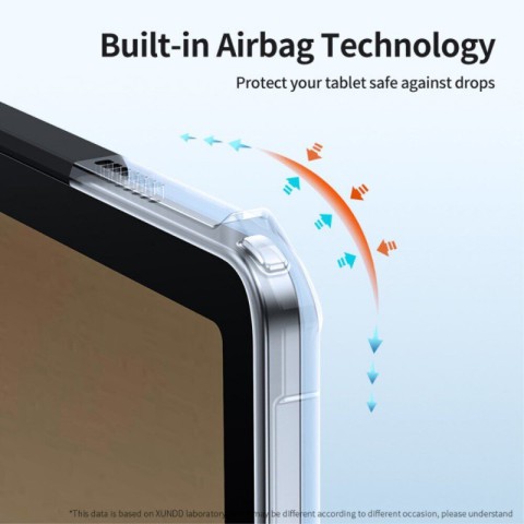 TPU+PC чохол Xundd Stand c посиленими кутами для Samsung Galaxy Tab A9 (8.7'') Чорний