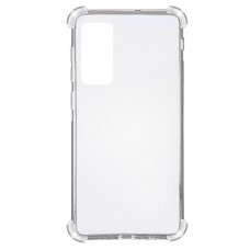 TPU чохол GETMAN Ease logo посилені кути для Samsung Galaxy S20 Безбарвний (прозорий)