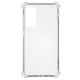 TPU чохол GETMAN Ease logo посилені кути для Samsung Galaxy S20 Безбарвний (прозорий)