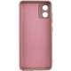 Чохол Silicone Cover Lakshmi Full Camera (AA) для Motorola Moto E13 Рожевий / Pink Sand