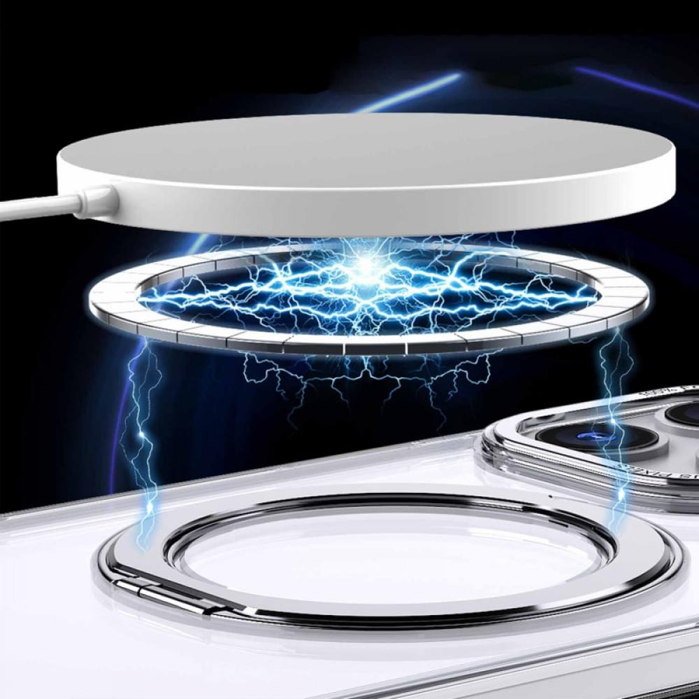 Чехол TPU+PC Empire with MagSafe and Ring для Apple iPhone 15 (6.1")