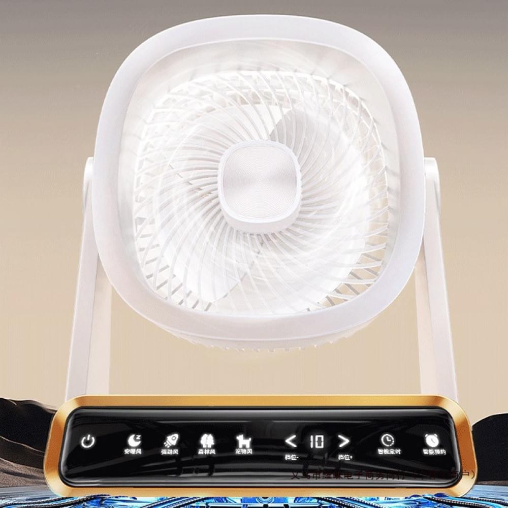 Настільний вентилятор F16 Smart 4000mAh White