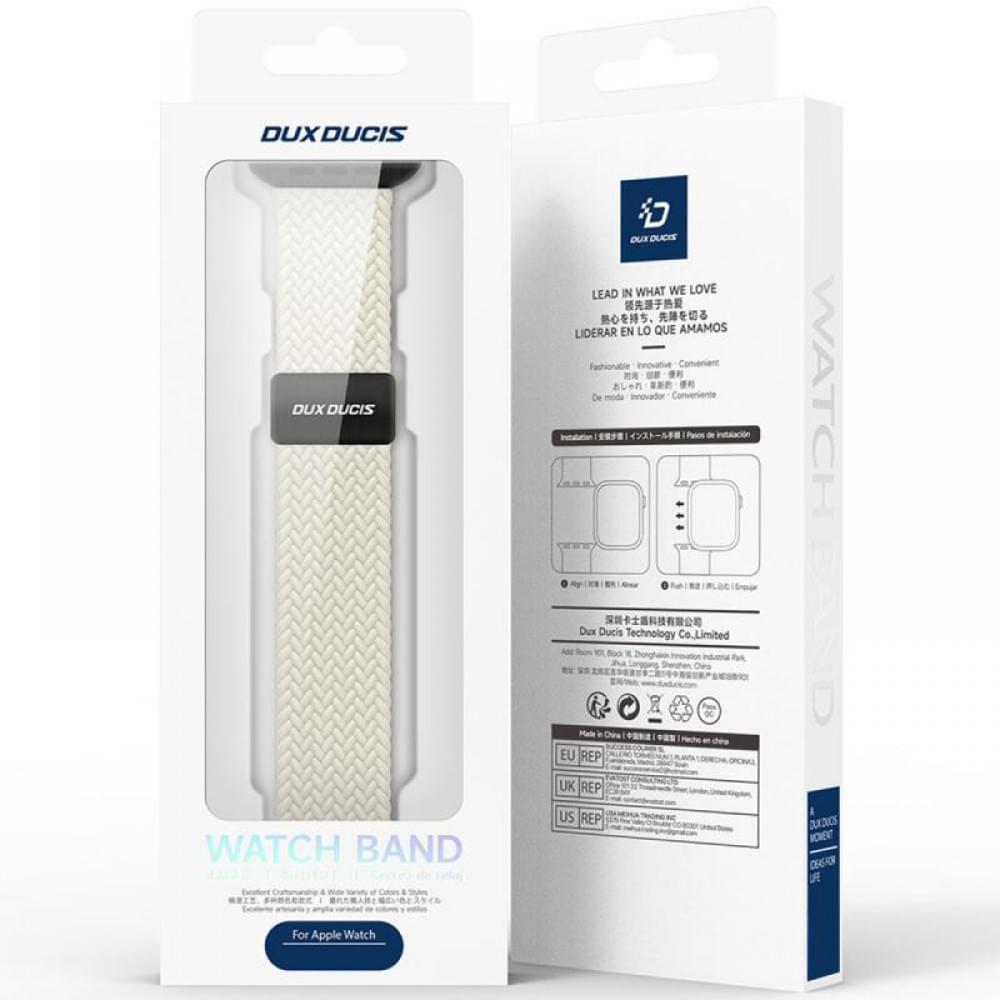 Ремінець Dux Ducis Mixture Ultra для Apple Watch 42(ser.1-3)/44/45/46/49mm Starlight