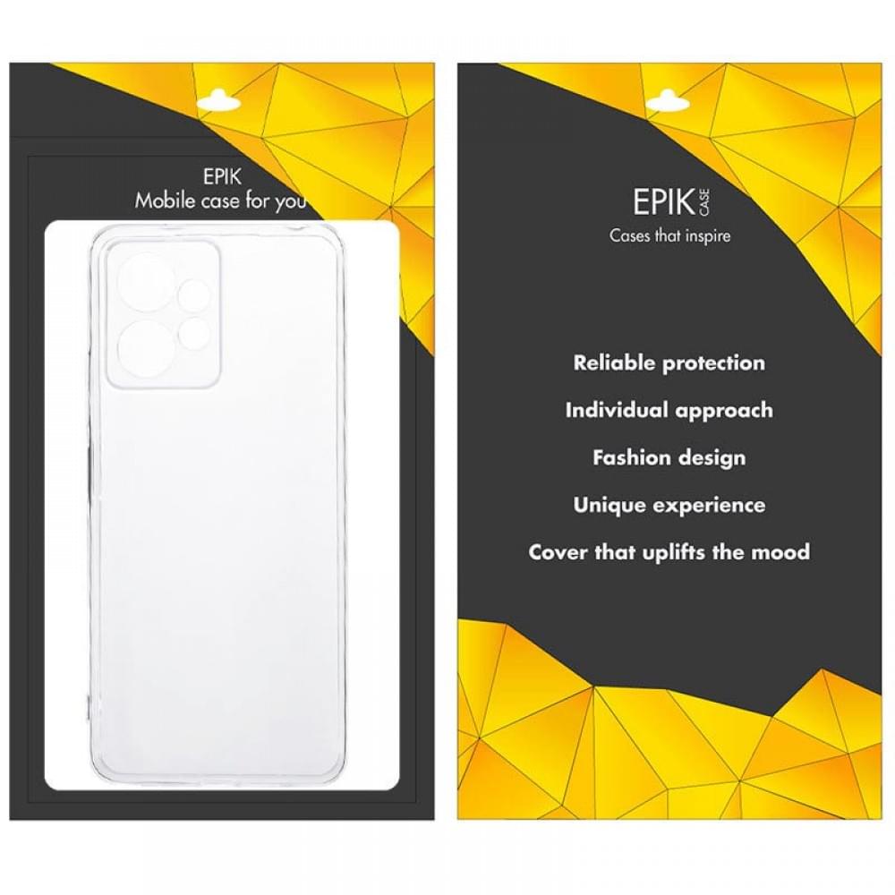 TPU чехол Epic Transparent 1,5mm Full Camera для Xiaomi Redmi Note 13 4G
