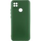 Чохол Silicone Cover Ummi Lakshmi Full Camera (AA) для Xiaomi Redmi 10A / 9C Зелений / Dark green