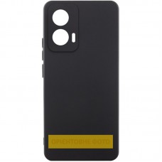 Чохол Silicone Cover Lakshmi Full Camera (AAA) для Motorola Moto G15 4G Чорний / Black