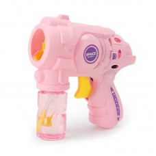 Пістолет з мильними бульбашками Space Bubble Gun (2 pack bottle - 50+50ml) Pink