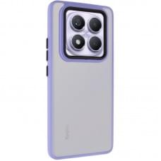 Чохол TPU+PC Lyon Frosted для Xiaomi Redmi Note 14 Pro 4G Purple
