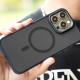 TPU+PC чехол Blueo Skin Friendly Frosted with MagSafe для Apple iPhone 15 Pro (6.1")