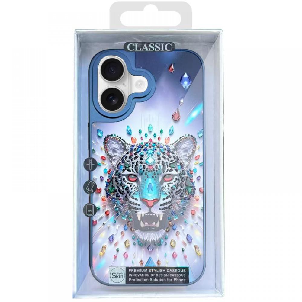 Чохол TPU+PC Crystal Hunt with MagSafe для Apple iPhone 17 (6.3") Blue