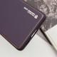 Шкіряний чохол Xshield для Samsung Galaxy S21 Ultra Фіолетовий / Dark Purple