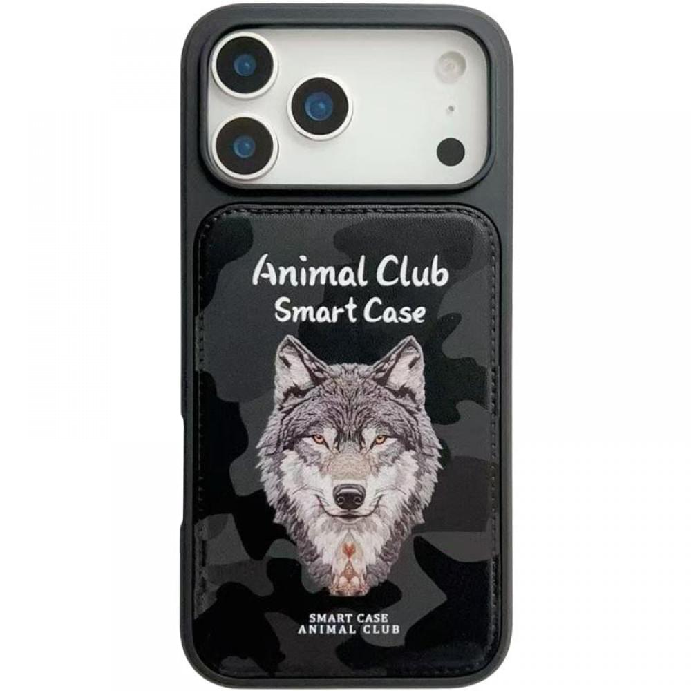 TPU+PC чохол Animal Club для Apple iPhone 17 Pro (6.3") Black