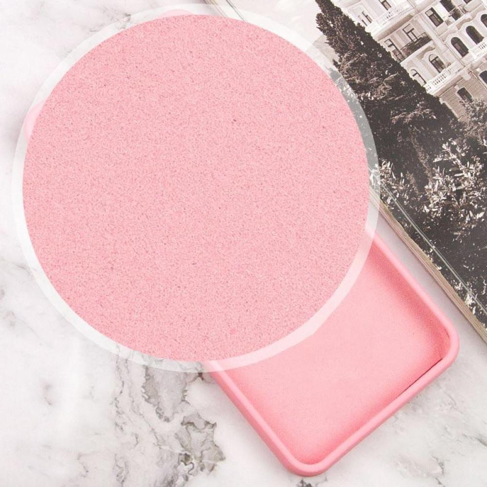 Чохол TPU GETMAN Liquid Silk Full Camera для Samsung Galaxy M34 5G Рожевий / Pink