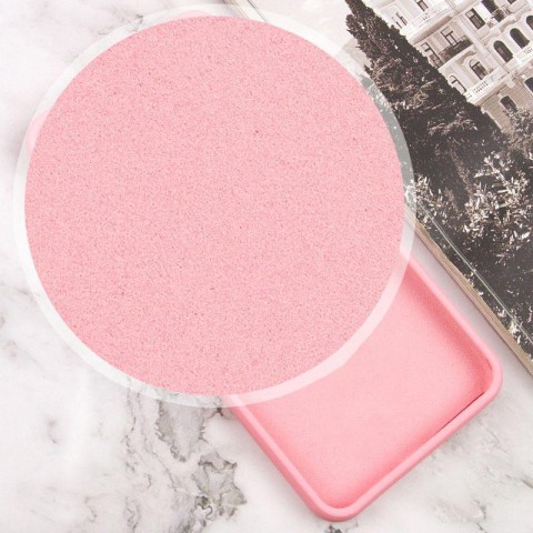 Чохол TPU GETMAN Liquid Silk Full Camera для Samsung Galaxy M34 5G Рожевий / Pink