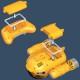 Лодка на радиоуправлении SHT 3722-1A Spray Fog 2.4G