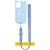 Чохол TPU GETMAN Cat with straps для Apple iPhone 16 Plus (6.7") Blue