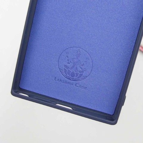 Чохол Silicone Cover Lakshmi Full Camera (AA) with logo для Samsung Galaxy S25 Ultra Синій / Midnight blue
