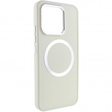 TPU чохол Bonbon Metal Style with MagSafe для Xiaomi 14 Pro Білий / White