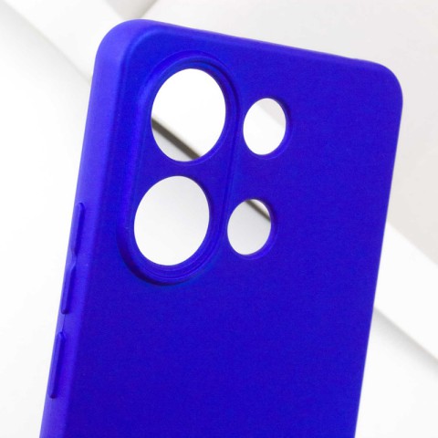 Чохол Silicone Cover Lakshmi Full Camera (AA) для Xiaomi Redmi Note 13 5G Синій / Iris