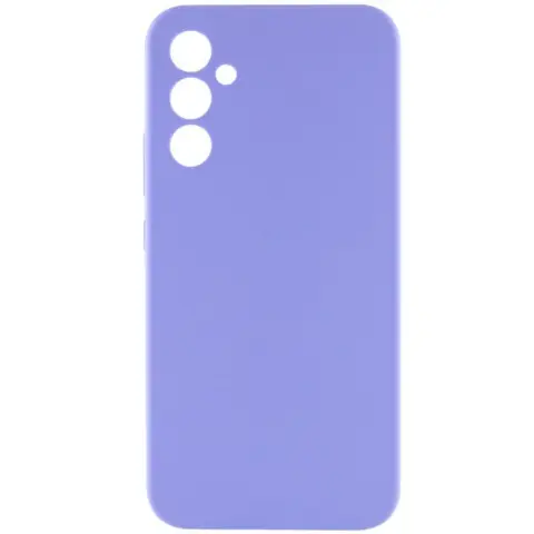 Чохол Silicone Cover Lakshmi Full Camera (AAA) для Samsung Galaxy S24+ Бузковий / Dasheen