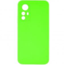 Чохол TPU GETMAN Liquid Silk Full Camera для Xiaomi Redmi Note 12S Салатовий / Neon Green