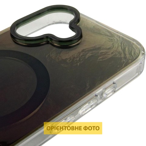 Чохол TPU Shiny Mountain (MagFit) для Apple iPhone 17 (6.3") Black