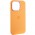 Чохол Silicone Case Metal Buttons (AA) для Apple iPhone 14 Pro Max (6.7") Помаранчевий / Marigold