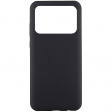 Чохол Silicone Cover Lakshmi (AAA) для Xiaomi Poco X6 Pro Чорний / Black