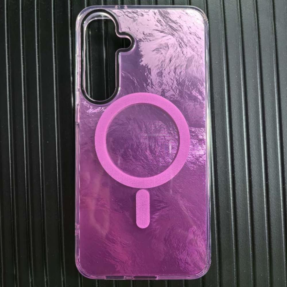 Чохол TPU Shiny Mountain (MagFit) для Samsung Galaxy S23 FE Pink