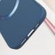 TPU чохол Bonbon Metal Style with MagSafe для Apple iPhone 16 (6.1") Синій / Cosmos Blue