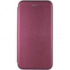Шкіряний чохол-книжка Classy для Apple iPhone 13 / 14 (6.1") Бордовий