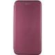 Шкіряний чохол-книжка Classy для Apple iPhone 13 / 14 (6.1") Бордовий
