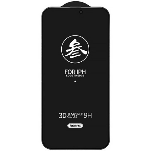 Захисне скло Remax 3D Privacy (GL-27) для Apple iPhone 16 Pro Max (6.9") Чорний