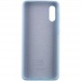 Чохол Silicone Cover Full Protective (AA) для Samsung Galaxy A02 Блакитний / Lilac Blue