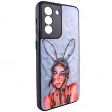 TPU+PC чохол Prisma Ladies для Samsung Galaxy S22 Rabbit