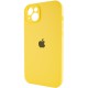 Чохол Silicone Case Full Camera Protective (AA) для Apple iPhone 15 Plus (6.7") Жовтий / Yellow