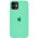 Чохол Silicone Case Full Protective (AA) для Apple iPhone 11 (6.1") Зелений / Spearmint