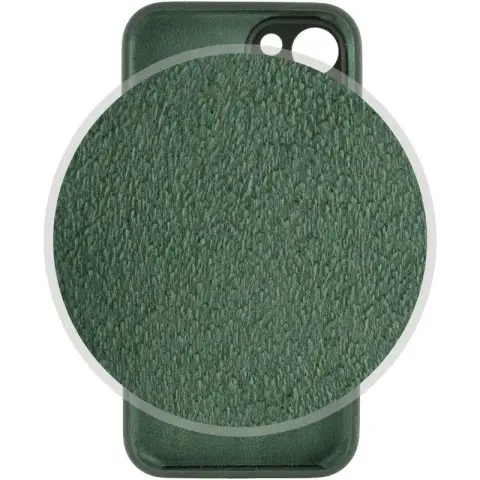 Чохол Silicone Case Full Camera Protective (AA) для Apple iPhone 15 (6.1") Зелений / Cyprus Green